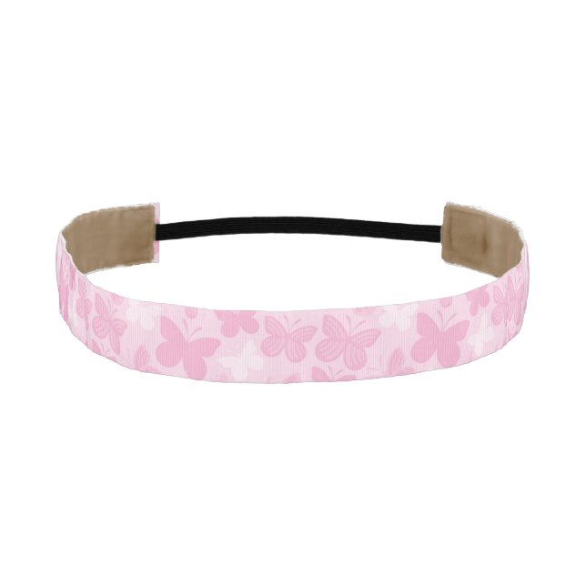 Butterfly pattern 2 athletic headband (Front)