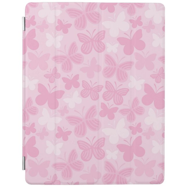 Butterfly pattern 2 iPad smart cover (Front)