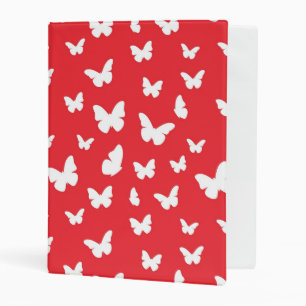 Butterfly pattern 2 mini binder
