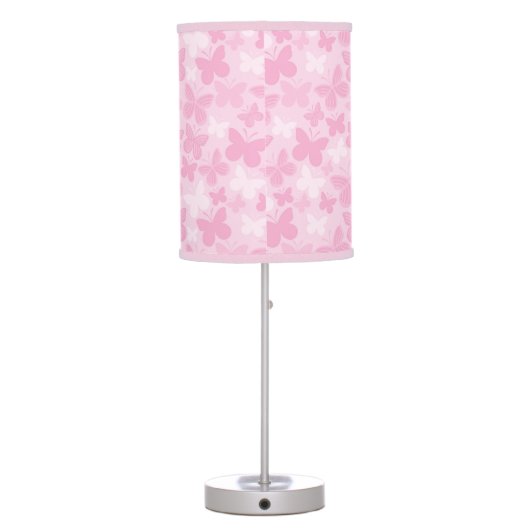 Butterfly pattern 2 table lamp (Back)
