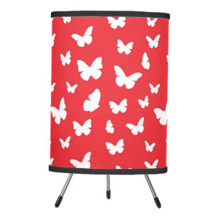 Butterfly pattern 2 tripod lamp
