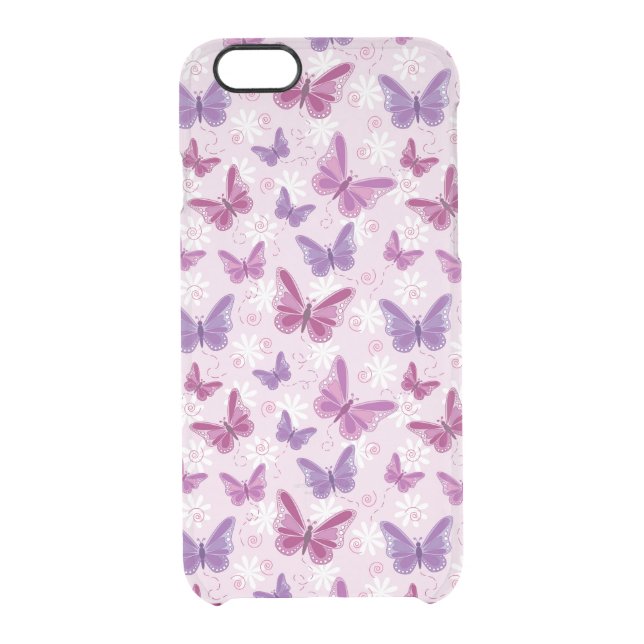 butterfly pattern 2 uncommon iPhone case (Back)