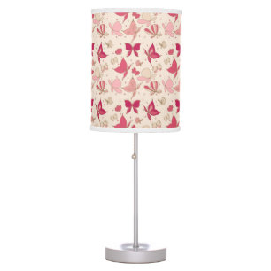 butterfly pattern 3 table lamp