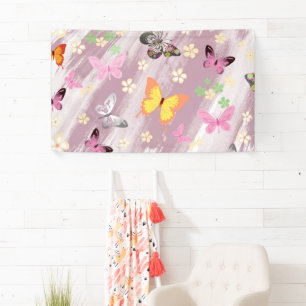 Butterfly Pattern 7 Banner