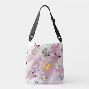 Butterfly Pattern 7 Crossbody Bag