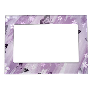 Butterfly Pattern 8 Magnetic Frame