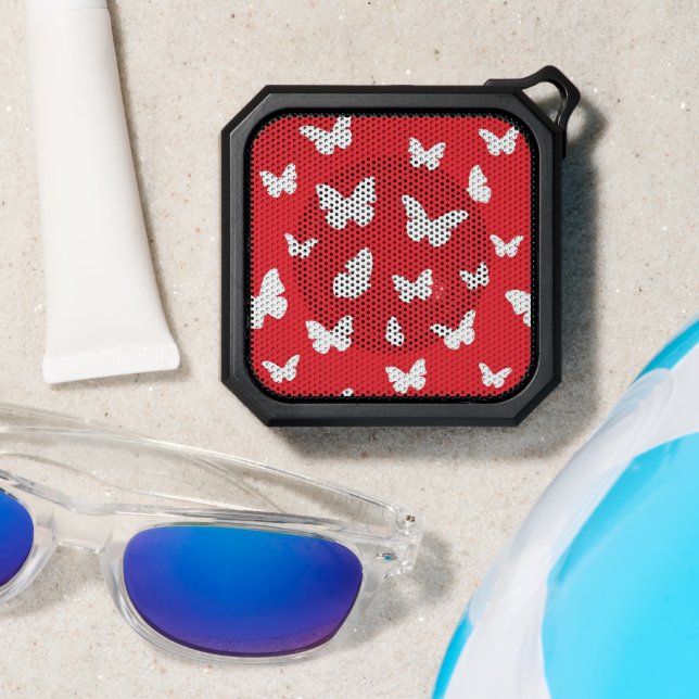 Butterfly pattern bluetooth speaker (Insitu(Beach))
