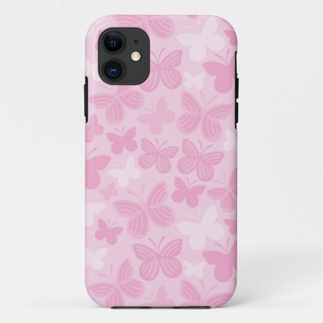 Butterfly pattern Case-Mate iPhone case (Back)