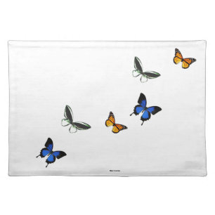 Butterfly Pattern Cloth Placemat