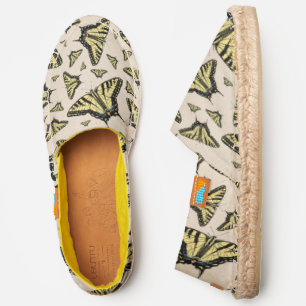 Butterfly Pattern Espadrilles
