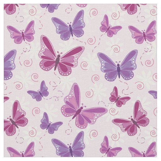 butterfly pattern fabric
