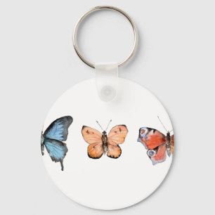 Butterfly Pattern Keychain