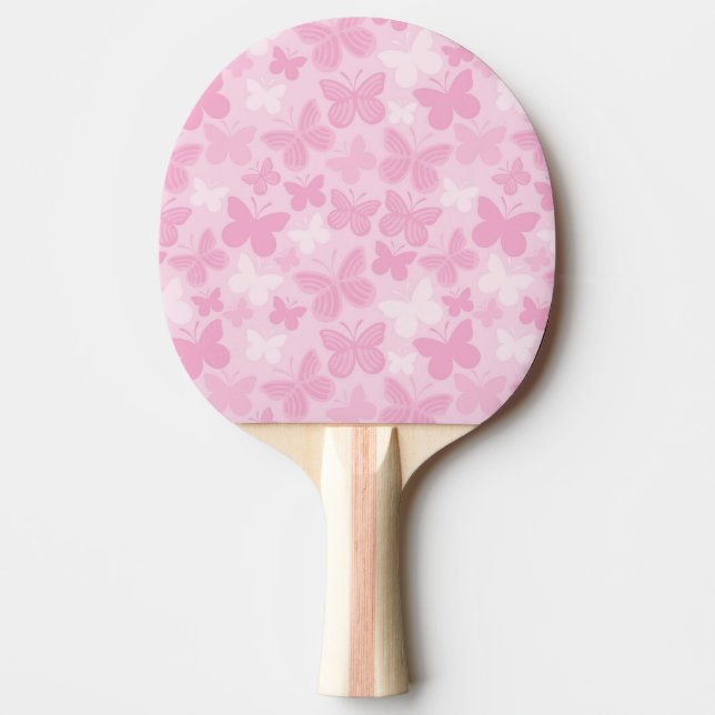 Butterfly pattern Ping-Pong paddle (Front)