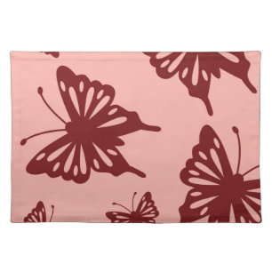 butterfly pattern placemat