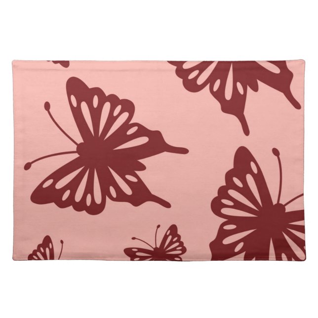 butterfly pattern placemat (Front)