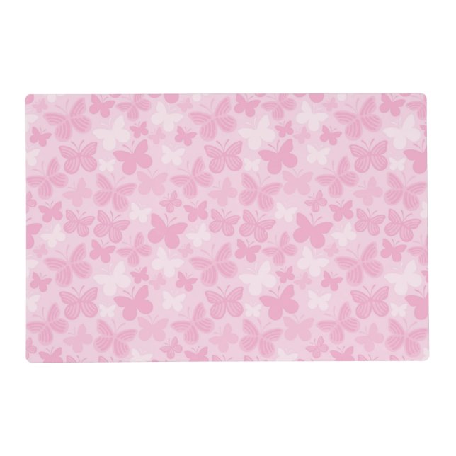 Butterfly pattern placemat (Front)