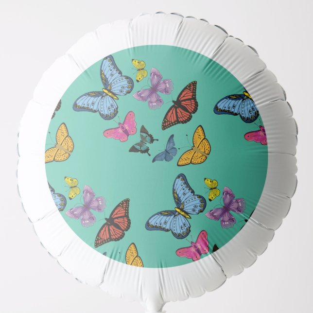 Butterfly pattern texture balloon (Front)
