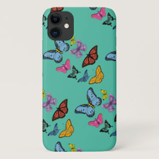 Butterfly pattern texture iPhone 11 case