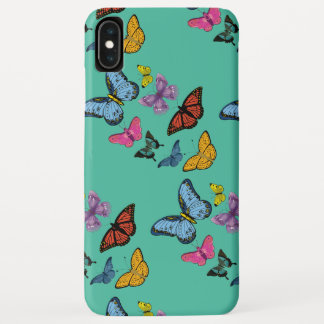 Butterfly pattern texture iPhone XS max case