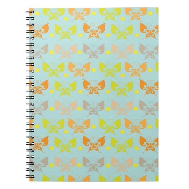 Butterfly patterns notebook (Front)