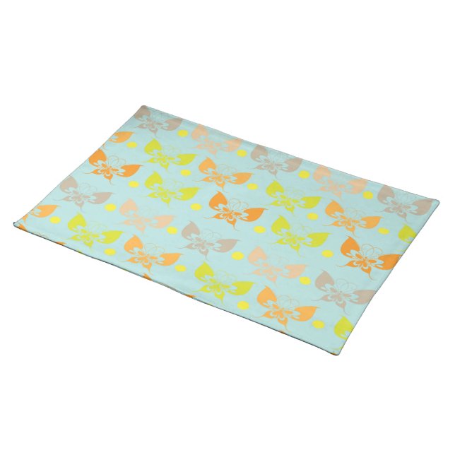 Butterfly patterns placemat (On Table)