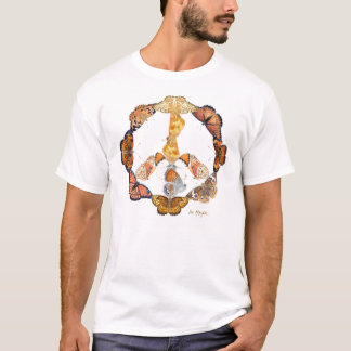 butterfly peace sign T-Shirt