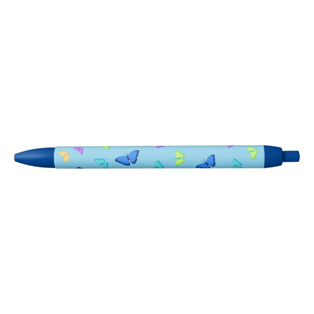 Butterfly Pen With Pattern Of Butterflyes (Front)