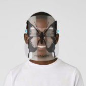 Butterfly Personalized | Black Face Shield (Insitu)