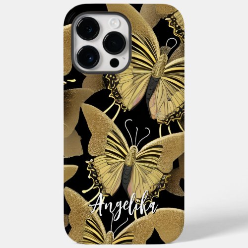 Butterfly Personalized Name Case_Mate iPhone 14 Pro Max Case