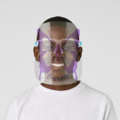 Butterfly Personalized | Purple Face Shield (Insitu)