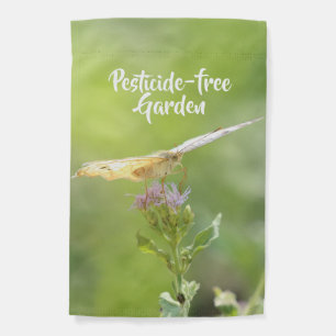 Butterfly Pesticide-free Garden flag