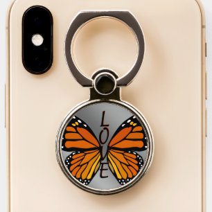 Butterfly Phone Ring Holder & Stand Monarch Gifts 