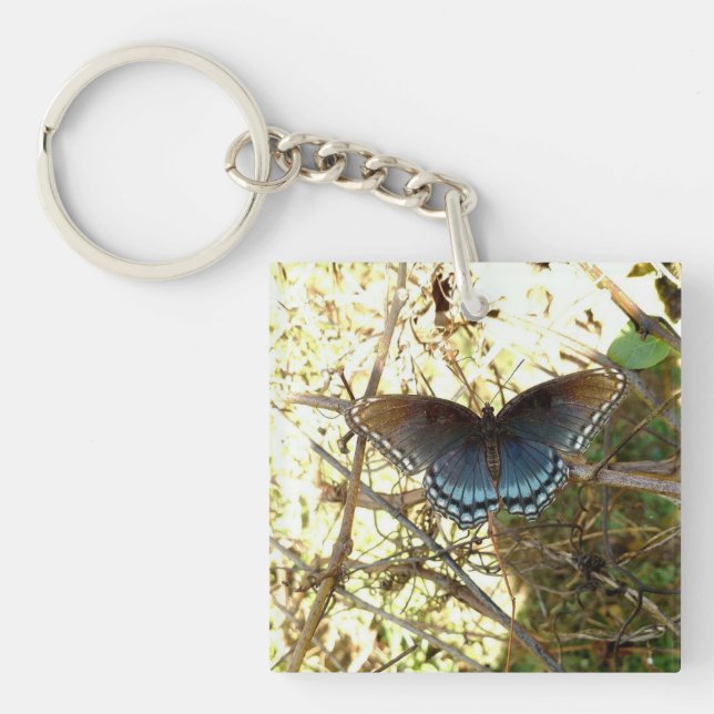 Butterfly Photo Key Chain (Front)