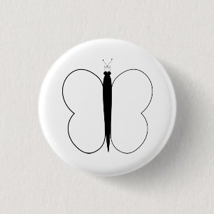 Butterfly Pic Button