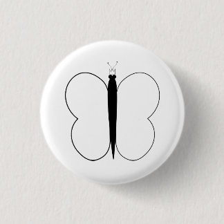 Butterfly Pic Button