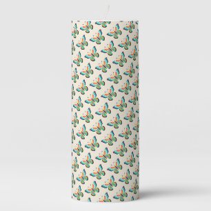 Butterfly Pillar Candle