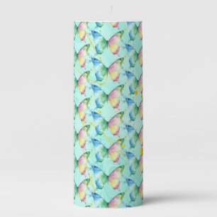 Butterfly Pillar Candle