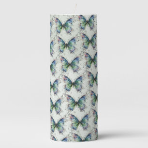 Butterfly Pillar Candle