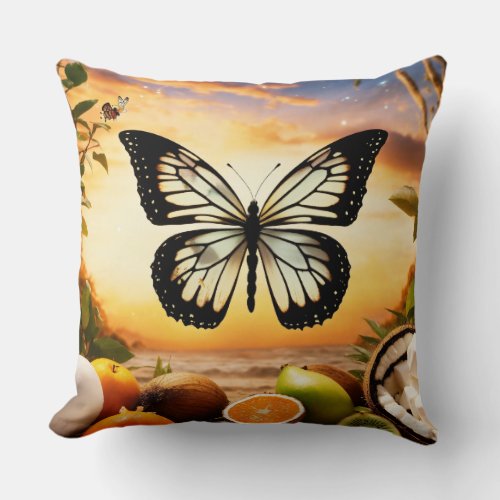 Butterfly pillow cover design 