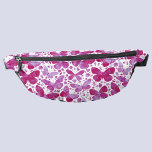 Butterfly Pink Watercolor Fanny Pack<br><div class="desc">Magenta pink and white watercolor butterfly pattern.  Original art by Nic Squirrell.</div>
