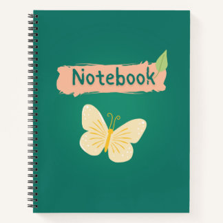 Butterfly Planner Notebook - Custom Gift for Her