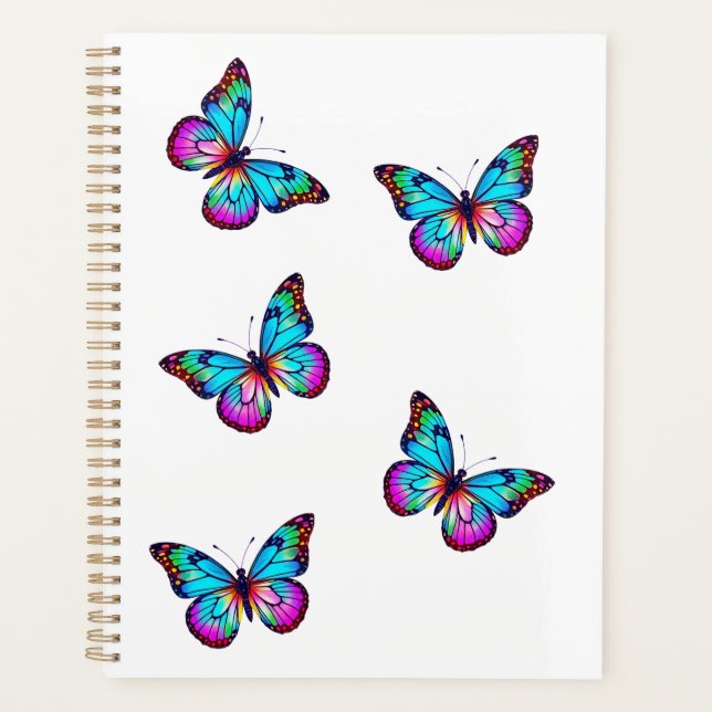 Butterfly Planner White (Front)