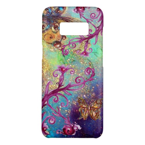 BUTTERFLY PLANT  MAGIC SWIRLS IN SPARKLE blue Case_Mate Samsung Galaxy S8 Case