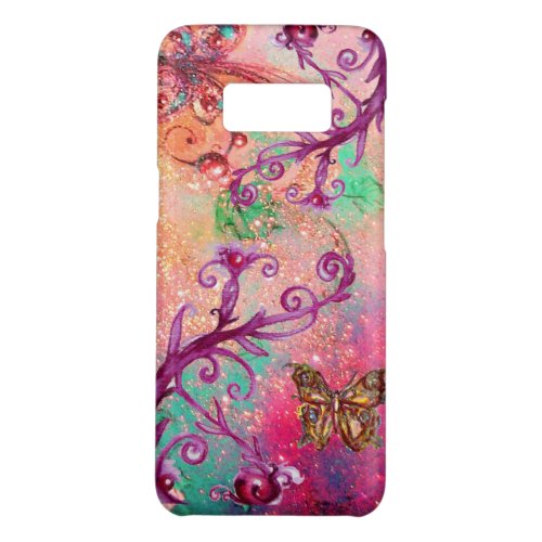 BUTTERFLY PLANT  MAGIC SWIRLS IN SPARKLE pink Case_Mate Samsung Galaxy S8 Case