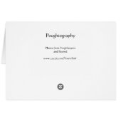 Butterfly Plate Details Cards (Back Horizontal)
