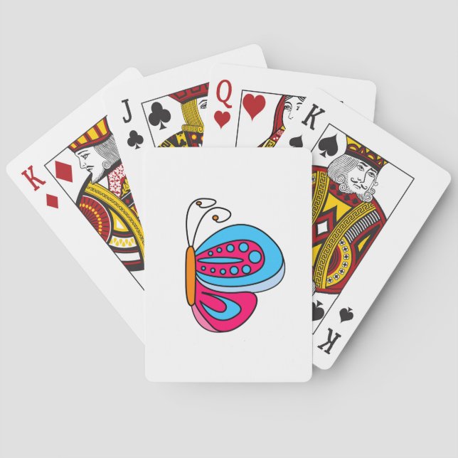 Butterfly Poker Cards (Back)