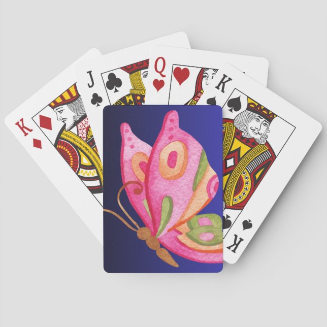 Butterfly Poker Cards (Back)