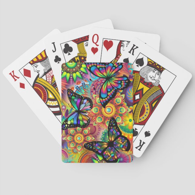 Butterfly Poker Cards (Back)