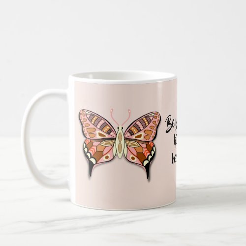 Butterfly Positive Quote Coffee Mug