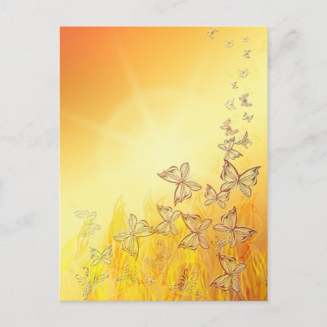 Butterfly postcard (Front)